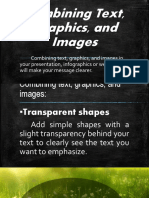 Combining Text, Graphics, and Images