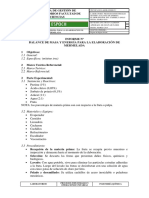 Balance de Masa y Energia para La Elaboración de Mermelada