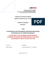 Proyecto Investigación Maestria-Cepec (Seminario I, II (Motivacion Al Estudio)