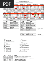 Kalender, Program 2017.2018