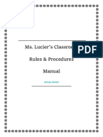 Rules Procedures Manual