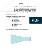 Seven Basic Steps in Finite Element Method