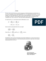 The Maxwell Relations: CHEM 331 Physical Chemistry Fall 2017