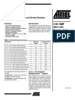 AVR200: Multiply and Divide Routines: 8-Bit MCU With Downloadable Flash Application Note