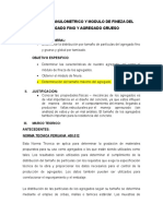 Analisis Granulometrico y Modulo de Fineza Del Agregado Fino y Agregado G