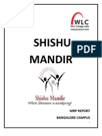 MRP Report Shishu Mandir