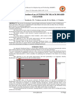 Design and Fabrication of An AUTOMATIC BLACK BOARD Cleaner