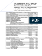 MBA 2nd 4th & 3rd Sem May 2019