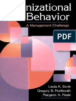 Organizational Behavior A Management Challenge Third Edition 0805838295 PDF