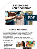 1.4 Estudios de Dotacion y Consumo