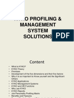 KYKO Profiling & Management System Solutions