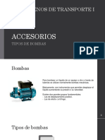 Tipos de Bombas Accesorios