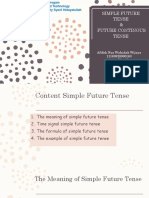 Simple Future Tense Adn Future Continous Tense