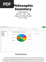 Philosophic Inventory 1