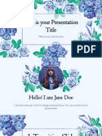 Elyse Free Presentation Template