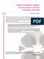 Quem Tem Medo de Sapatão: Resistência Lésbica À Ditadura Civil-Militar (1964-1985)