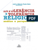 Intolerancia e Tolerancia Religiosa PDF