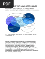 Different Text Mining Techniques