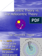 Geo Theoryvs Helio Theory