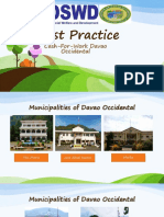 Best Practice: Cash-For-Work Davao Occidental