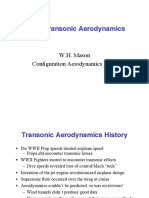 Some Transonic Aerodynamics: W.H. Mason Configuration Aerodynamics Class