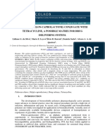 Poly (Epsilon-Caprolactone) Conjugate With Tetracycline, A Possible Matrix For Drug Delivering System