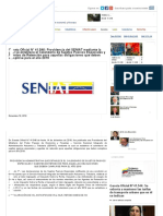 Gaceta Oficial N° 41.546_ Providencia del SENIAT mediante la cual se establece el Calendario de Sujetos Pasivos Especiales y Agentes de Retención para aquellas obligaciones que deben cumplirse para el año 2019 _ Finanzas Digital