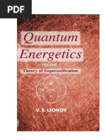 Leonov V. S. Quantum Energetics. Volume 1. Theory of Superunification PDF