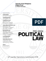 UP Pre-Week Poli PDF