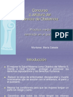 Concurso A Jefatura Servicio Obstetricia 2014