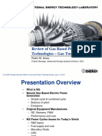 Review of Gas Based Power Technologies - Gas Turbines: Robin W. Ames