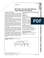 LM2672 Simple Switcher Power Converter High Efficiency 1A Step-Down Voltage Regulator With Features