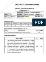 Velocity and Acceleration Analysis