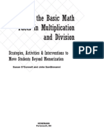 Fluency Mult Division PDF