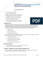 9.1.4.8 Lab - Calculating IPv4 Subnets PDF