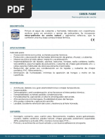 Ficha Tecnica Corcho Proyectado Cubiertas Fachadas