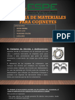 Materiales para Cojinetes