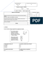 Prueba Bimestral Lenguaje Cuento Poema