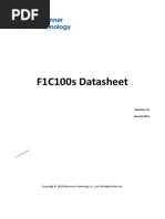 F1C100s Datasheet V1 0 PDF