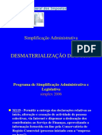 OCC - Declaração de Início de Atividade