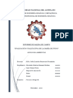 Informe de Geologia Ambiental