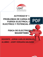 Problemas de Las Leyes de Coulomb