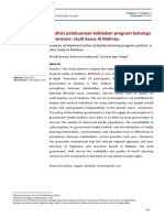 Analisis Pelaksanaan Kebijakan Program Keluarga Berencana: Studi Kasus Di Malinau