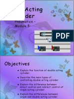 Double Acting Cylinder: Pneumatics