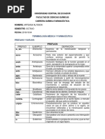 Terminología Médica y Farmacéutica 1