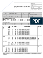 3CM2S Piping Material Class Specification: 000-SP-PI02-0070