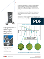 High-Performance Blending For Demanding Applications.: Kenics™ KMX-V Static Mixer