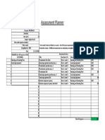 Assessment Planner: Assessment Items HEADERS (For VCE Based On VCAA Outcomes)