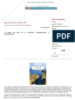 El Agua de Mar en La Minería PDF