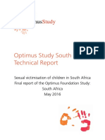 Sexual Victimisation of Children in South Africa: Final Report of The Optimus Foundation Study (2016)